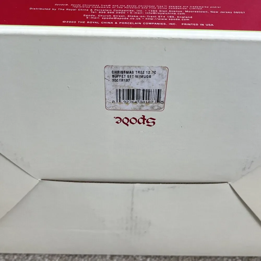 Spode new box